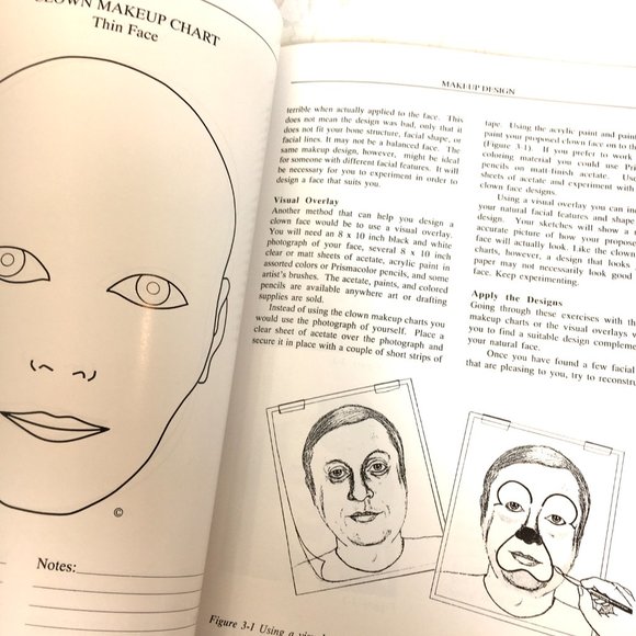 Strutter's Complete Guide to Clown Makeup NWT - Picture 5 of 10